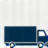 Delivery truck graphic